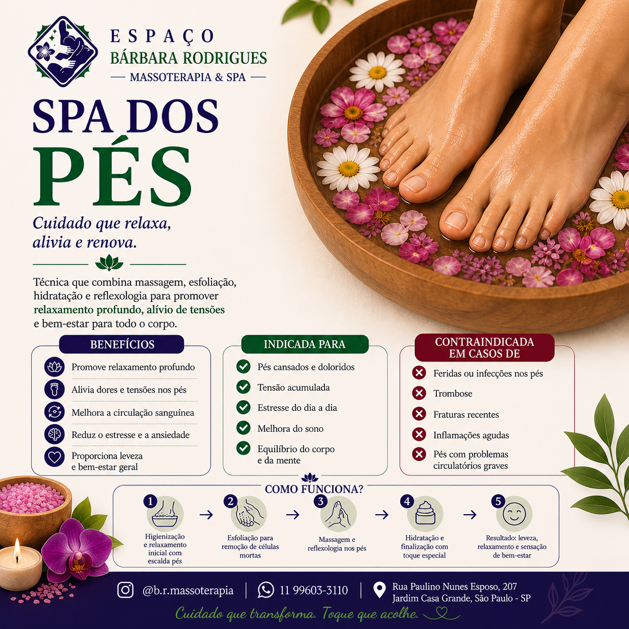 SPA dos PÉS
